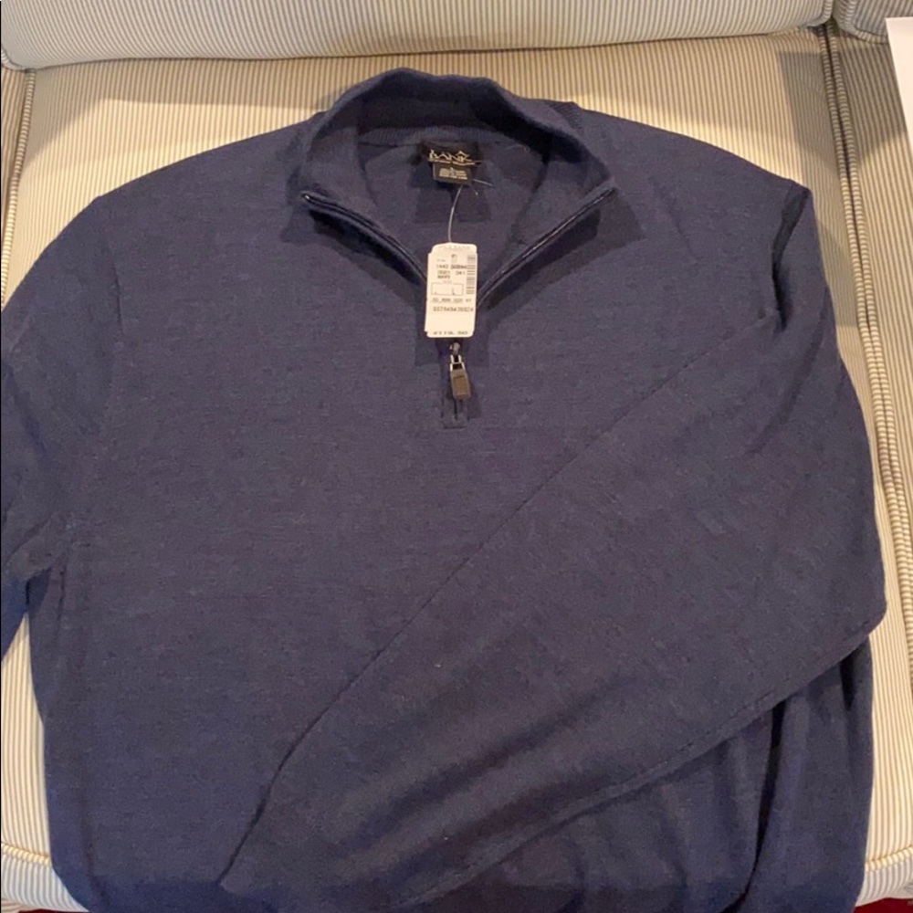 Jos. A. Bank Quarter Zip Sweater
